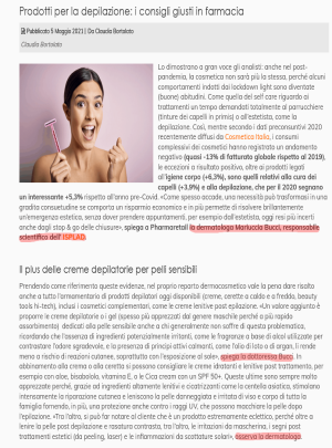 Pharmaretail - Epilazione